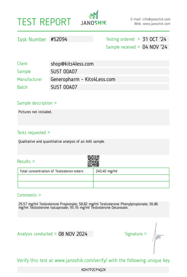 Sustanon 250 12ml