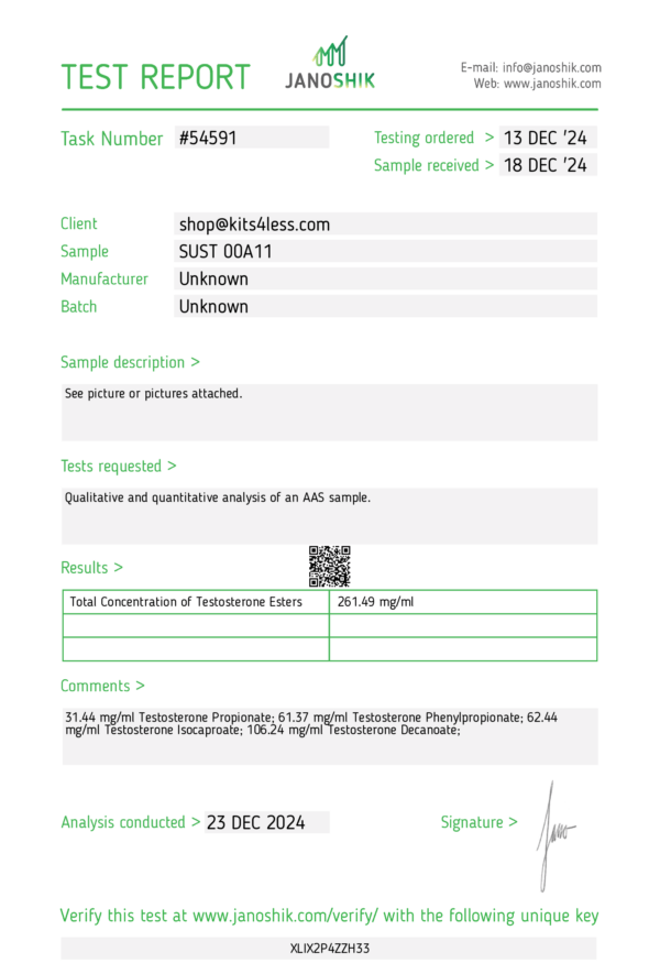 Sustanon 250 12ml