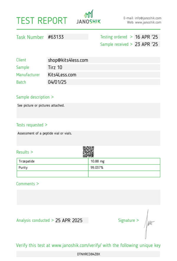 Tirzepatide Kit